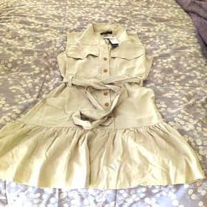 NWT Banana Republic Khaki Dress - Size S